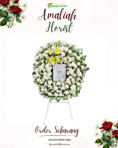 Krans Bunga Duka Jambon